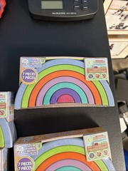 Roo Crew Create Imagine Rainbow Stacker Set Building Toy NEW X1