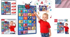 Toddler Educational Toy – Interactive Alphabet Wall Chart