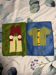 Fine Motor Skills How-to Book For Dexterity, Soft – Zip, Button, Snap, Etc.