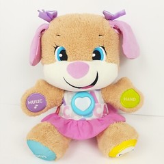 FISHER PRICE Laugh & Learn Smart Stages Puppy Pink Toddler Learning Stuffed Toy