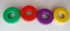 Lovevery Count and Slide Ring Chute Wooden Toy The Realist Play Kit Montessori