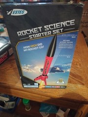 Estes Model Rocket Science Starter Set NO ENGINES AS PER EBAY RULES NEW
