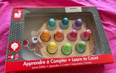 Janod – Learn To Count – Hedgehog (NIB)