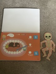 Montessori Busy Book for Kids, Human Body Anatomy Book for Toddlers Preschool