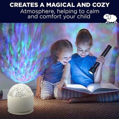 Calming Sensory Lights, Sensory Toys for Kids with Autism, Ocean Light Projec…