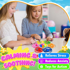 Color Sorting Sensory Toys for Toddlers & Kids, Preschool Fine Motor