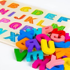 Bright and Safe Alphabet Puzzle Toy for Toddlers – Develops Skills & Creativity