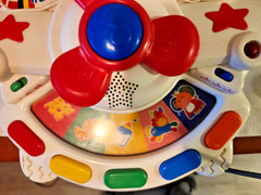 Fisher-Price Laugh & Learn Musical Learning Airplane Trilingual English Spanish