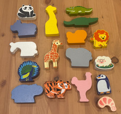 Melissa & Doug replacement puzzle pieces Letters Animals And More YOU CHOOSE
