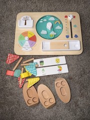 Lovevery Plan Ahead Weather Board Observer Play Kit Missing Seasons @ Boats J5