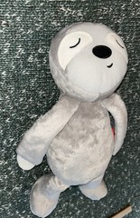Skip Hop Sloth Plush Cry-Activated Soother Baby Crib Toy Stuffed Animal