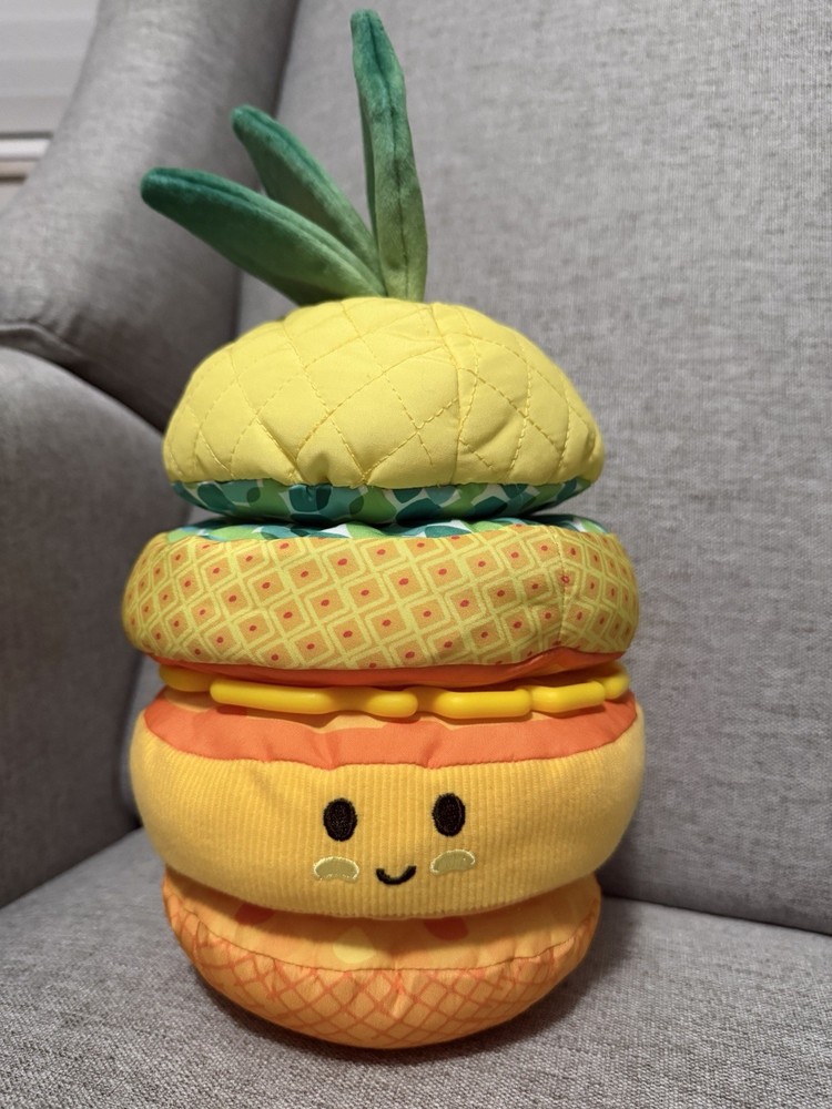 Melissa & Doug Pineapple Soft Stacker Infant Toy