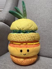 Melissa & Doug Pineapple Soft Stacker Infant Toy
