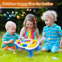 Music Baby Activity Center Toy 12-18 Months Activity Table Baby Toys 12 to 18…