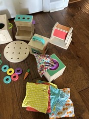 Large Lot of Lovevery Play Kits Wooden Toys and Accessories Montessori EUC
