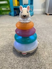 Fisher Price Linkimals Llama Lights & Colors Multicolor Musical Stacking Toy