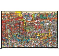 New Where’s Waldo? Poster 34L” x 22.4W” Unframed