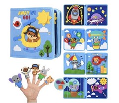 Busy Book for Toddlers 1–3 | Felt Montessori | Quiet Travel Toy