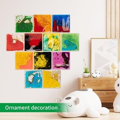 Art3d 12-Pack Square Colorful Liquid Play Mats for Children’s Rooms