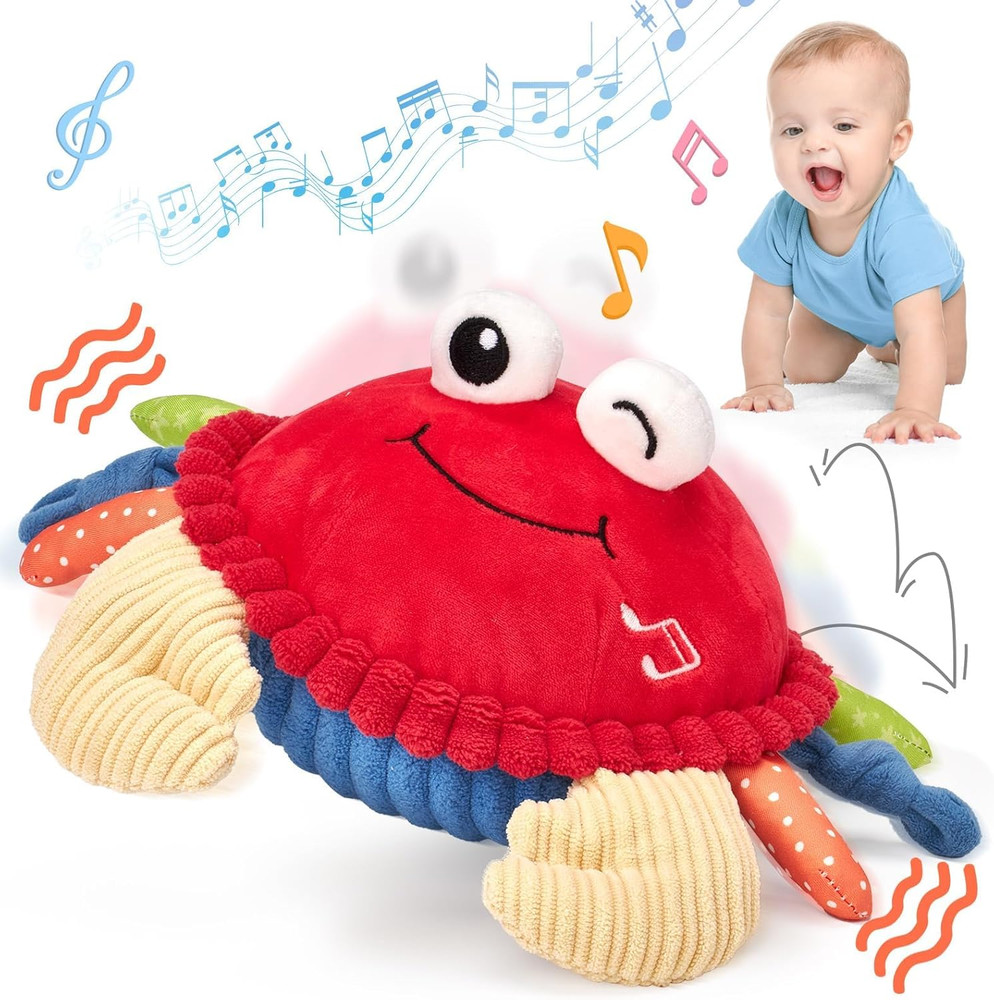 Baby Toys 6+ 12-18 Months – Crawling Musical Dancing Walking Moving Bouncing Lea
