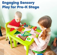 Tactile Sensory Toys for Babies 6+ Months & Toddlers 1-3 Years | 6-Textured Sens