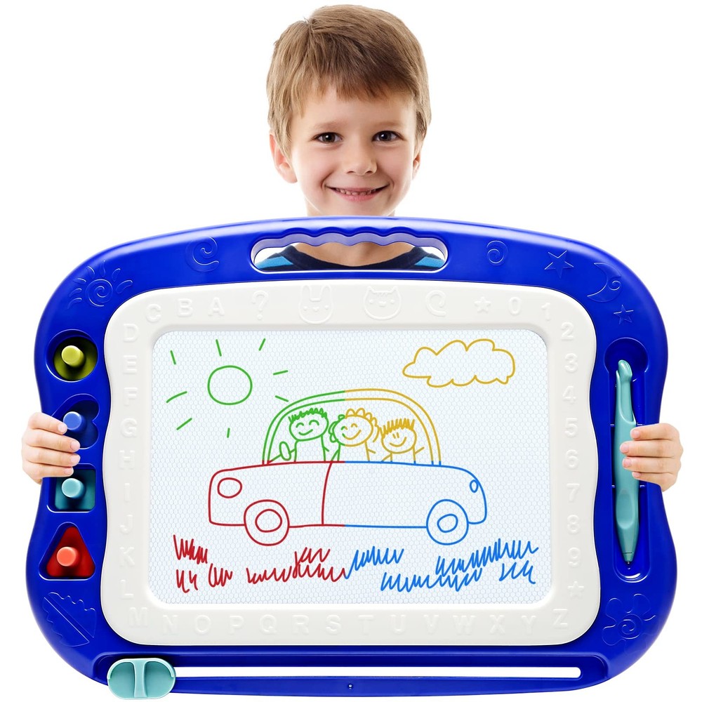 Magnetic Drawing Board,Large Doodle Board Toys for Girls Boys 3 4 5 6 7 Year …