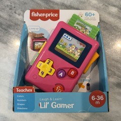 Fisher-Price Laugh & Learn Lil’ Gamer Pink Edition (6-36 M) New Learning Toy