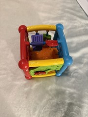 VTech Busy Learners Activity Cube Multi-Color Interactive Educational Infant Toy