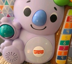 Fisher-Price Linkimals Counting Koala Baby Learning Toy Tested Working