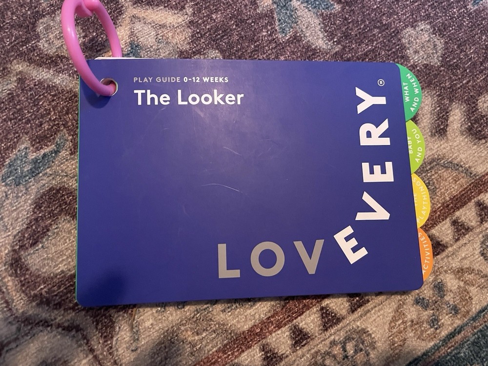 LOVEVERY The Looker Playkit Guide 0-12 Weeks – Replacement Manual