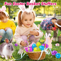 Easter Birthday Gifts Kids Unicorn Eggs Toys for 3 4 5 6 7 8 9 Year Old Girl 4PC
