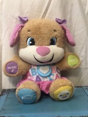 Fischer Price Smart Stages Laugh And Learn Sis Puppy Plush