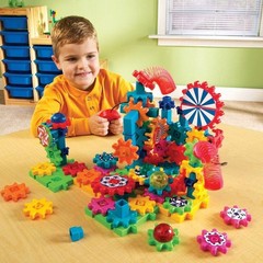 Learning Resources Gears! Gears! Gears! Lights & Action Building Set (121