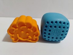 Fat Brain Toys Sensory Shape Sorting Cube Toy Replacement Shapes Blocks Lot
