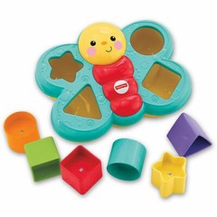 New FISHER-PRICE Butterfly Shape Sorter Developmental Play 6 Months +