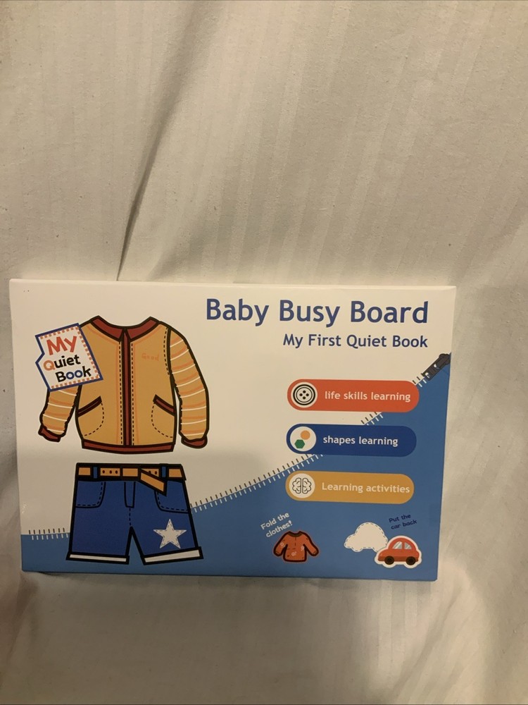Baby Busy Board My First Quiet Book