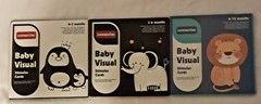 EHANBAOBI Baby Visual Stimulus Cards 3 Packs 0-3, 3-6, 6-12 Months Pre-owned…