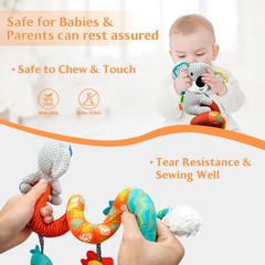 Car Seat Toys Baby Toys 0-3 Months Developmental, Stroller Toys Infant Toys 0…