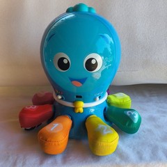 Octopus Activity Toy Multicolor Counting Numbers Hand-Eye Coordination IT WORKS!