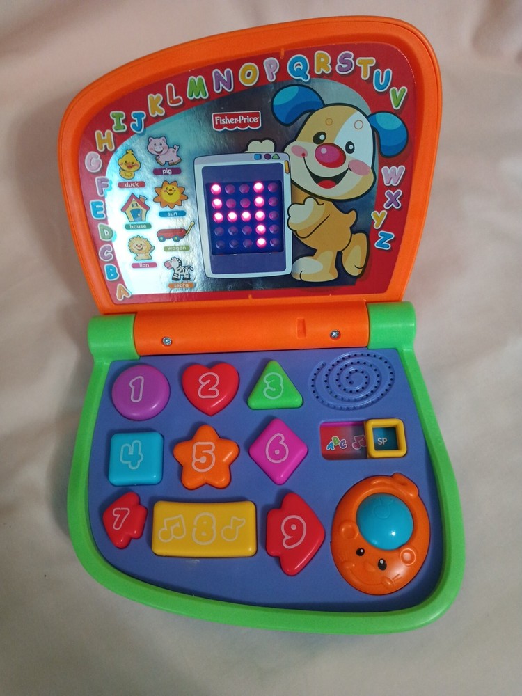 Fisher Price Laugh & Learn Smart Screen Colors Numbers Shapes Music also SPANISH