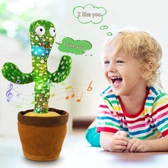1pc-dancing Talking Cactus Toys for Baby Boys and Girls, Singing Mimicking Recor