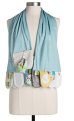 DEMDACO: Baby Girl/Boy Jungle Theme Mommy & Me Sensory Activity Scarf NEW