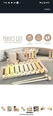 Addy&Oakley Neutral Xylophone – Gender Neutral Baby Toy – Montessori Wooden…