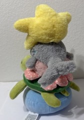 Plush infant toddler stacking rattle toy sea creatures soft baby toy 5 Pcs