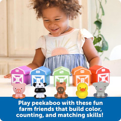 Peekaboo Learning Farm – Farm Animals for Toddlers, Educational Fine Motor Monte