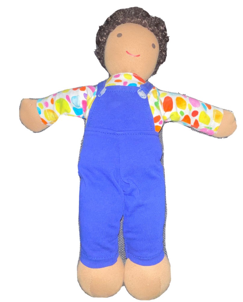 LOVEVERY Baby Avery Gender Neutral Plush Doll 12 inch Montessori Organic Cotton