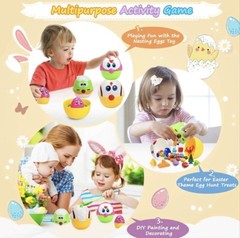 Toys Gifts for 18 months, 2, 3, 4+ Yr Old Toddlers Kids, 8 Pcs Nesting &