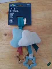 Itzy Ritzy Bitzy Bespoke Jingle Baby Attachable Toy Rattle 0 months