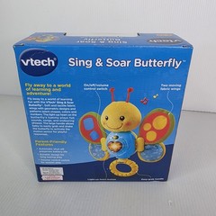 VTECH Sing & Soar Butterfly Learning Toy Music Lights Shapes Numbers Colors NEW