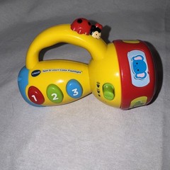 VTech Spin & Learn Color Kids Flashlight Musical & Lights Colors Works Tested